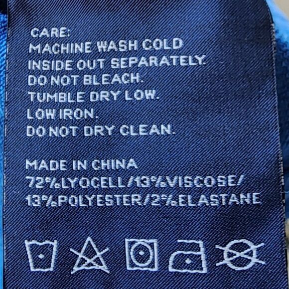 Marc By Marc Jacobs Stick Jeans Women's 29 Electric Blue Lemonade Workwear Pants - Picture 8 of 9